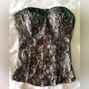 Charlotte Russe corset look